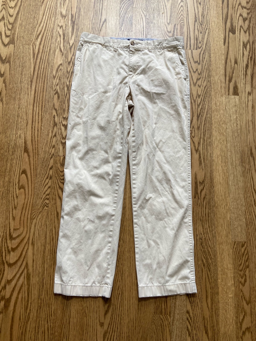 Tommy Hilfiger Men's Khaki Chinos - Off-White - Picture 1 of 5